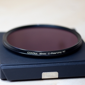 가산카메라 콘탁스 Contax 95mm C-Polarizing MC Filter 필터 (케이스